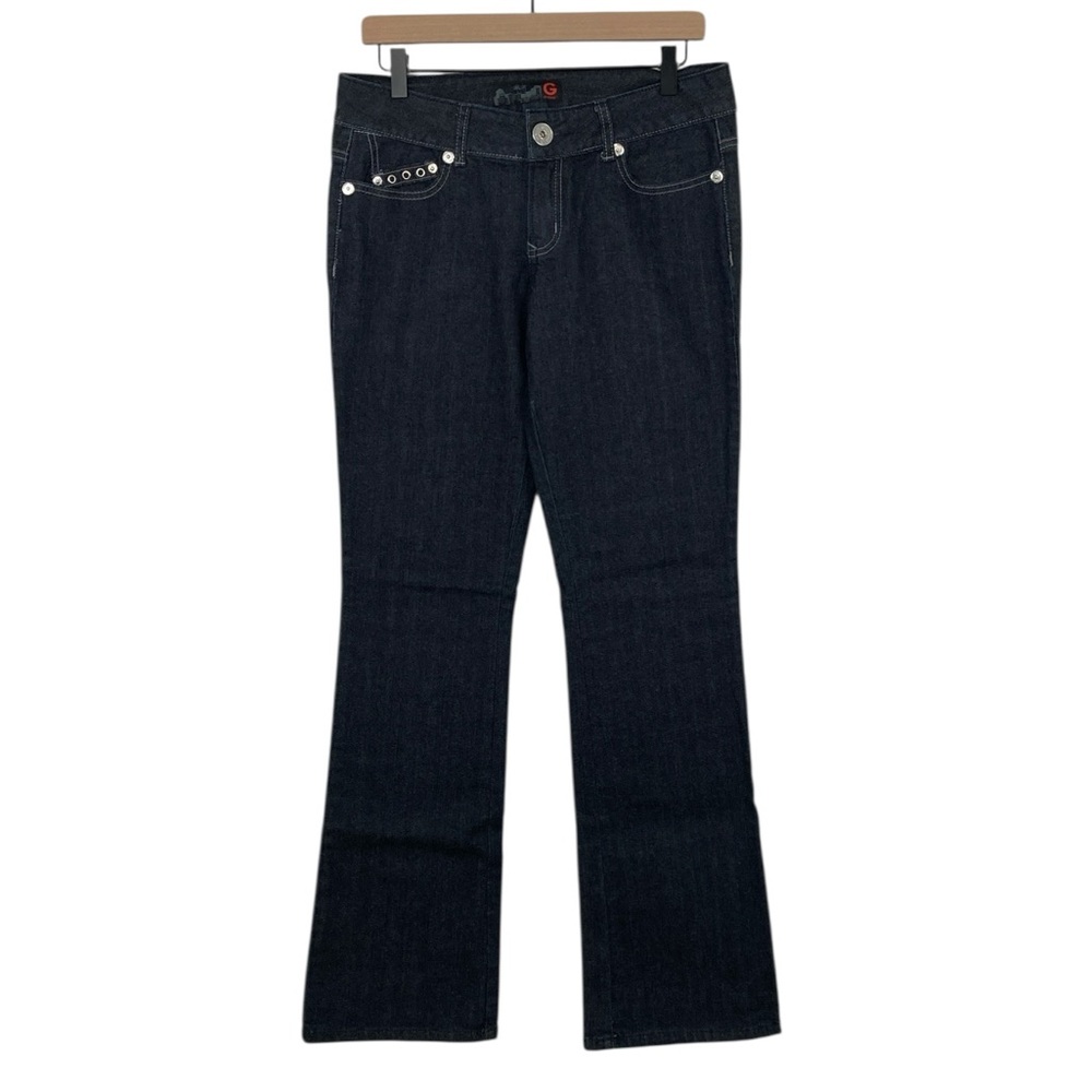 G by Guess Naomi Dark Denim Bootcut Jeans, Size 29